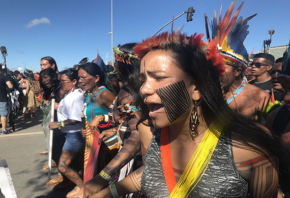 ‘resisting To Exist Indigenous Women Unite Against Brazils Far Right 